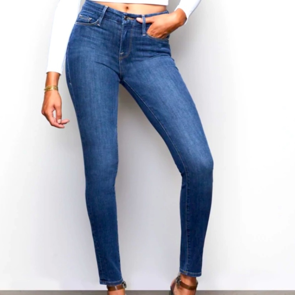 Good American Good Legs Crop
